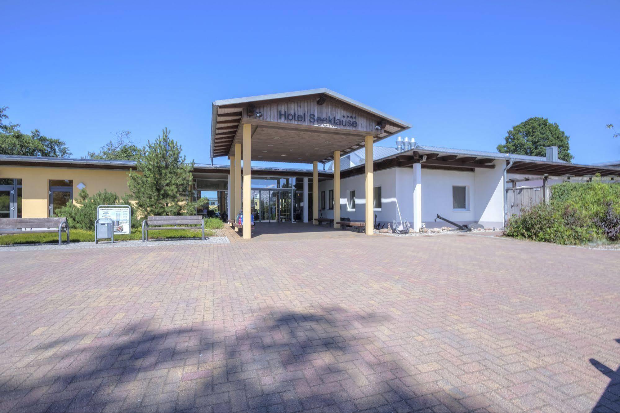 Familien Wellness Hotel Seeklause Mit Grossem Abenteuerspielplatz "Piraten-Insel-Usedom" Kinder Immer All-Inklusive & Getraenke Ganztags Inklusive Trassenheide Exteriör bild